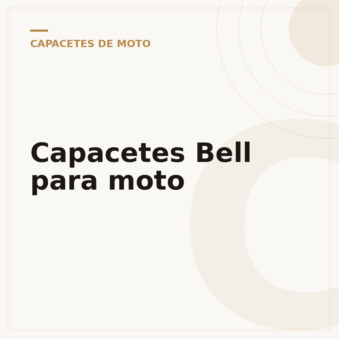Capacetes Bell para moto