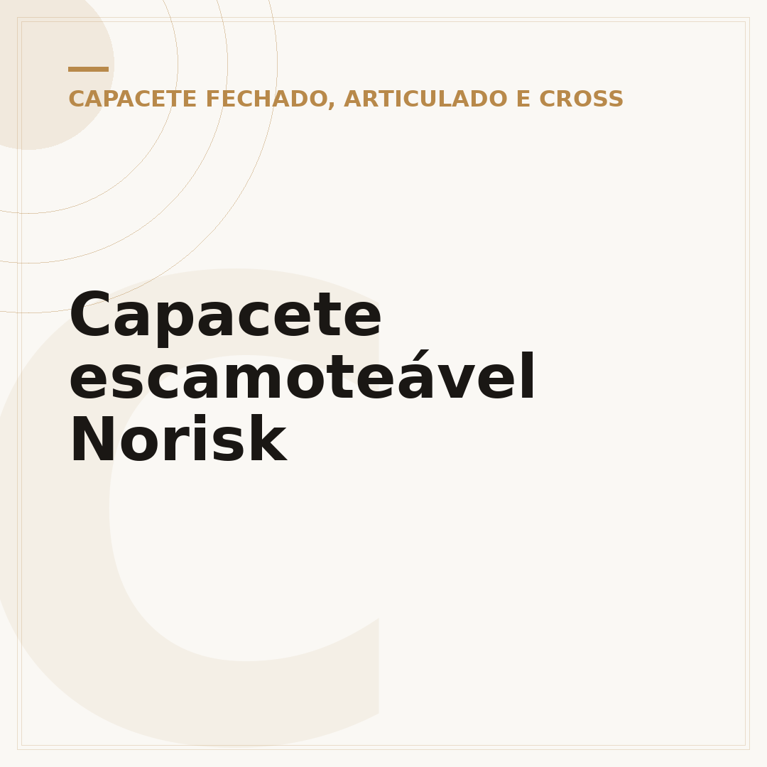 Capacete escamoteável Norisk