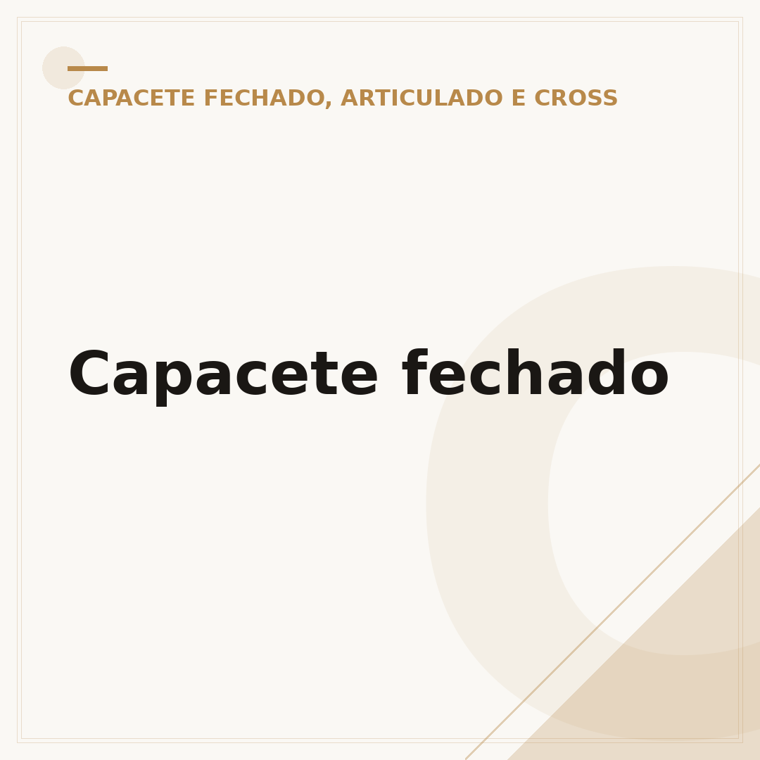 Capacete fechado