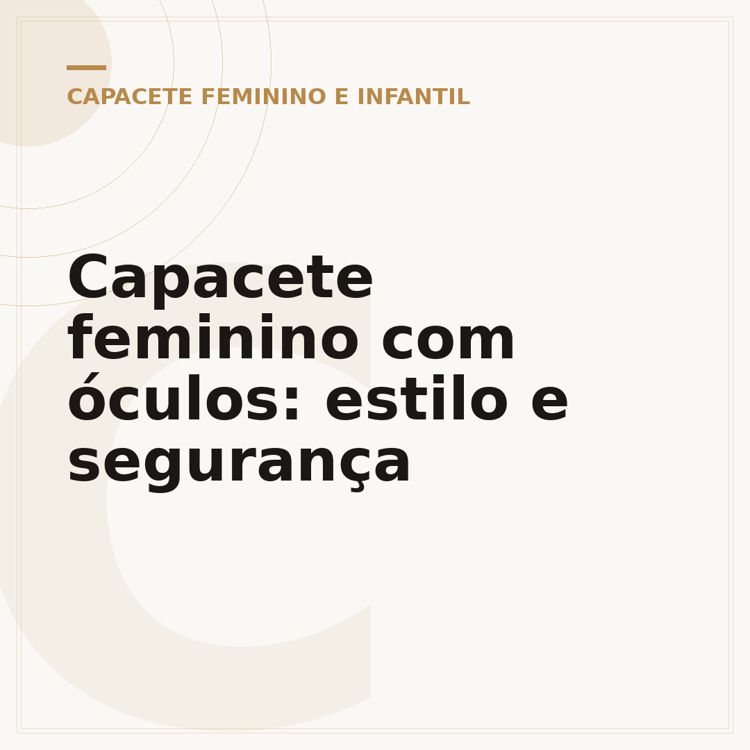 Capacete feminino com óculos: estilo e segurança