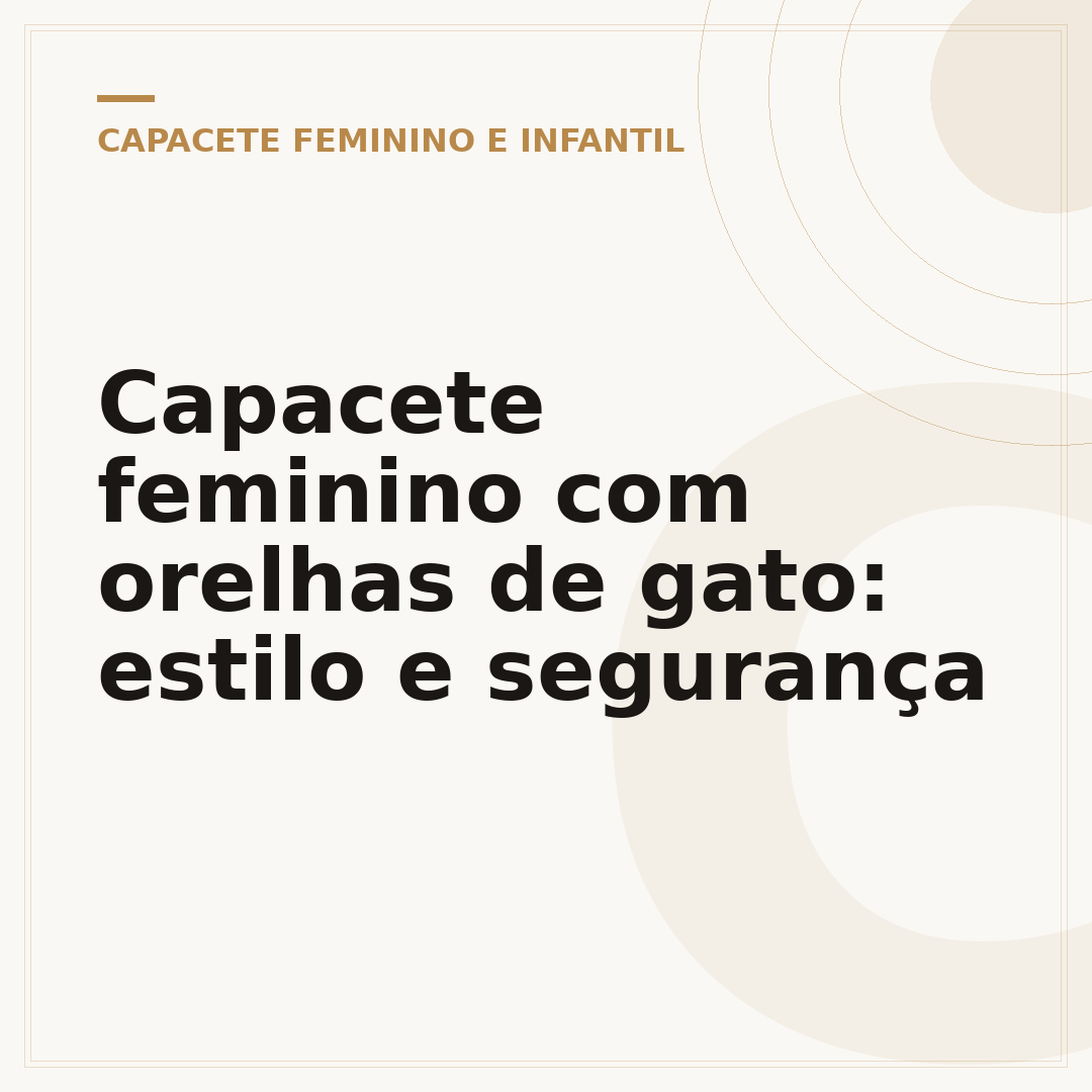 Capacete feminino com orelhas de gato: estilo e segurança