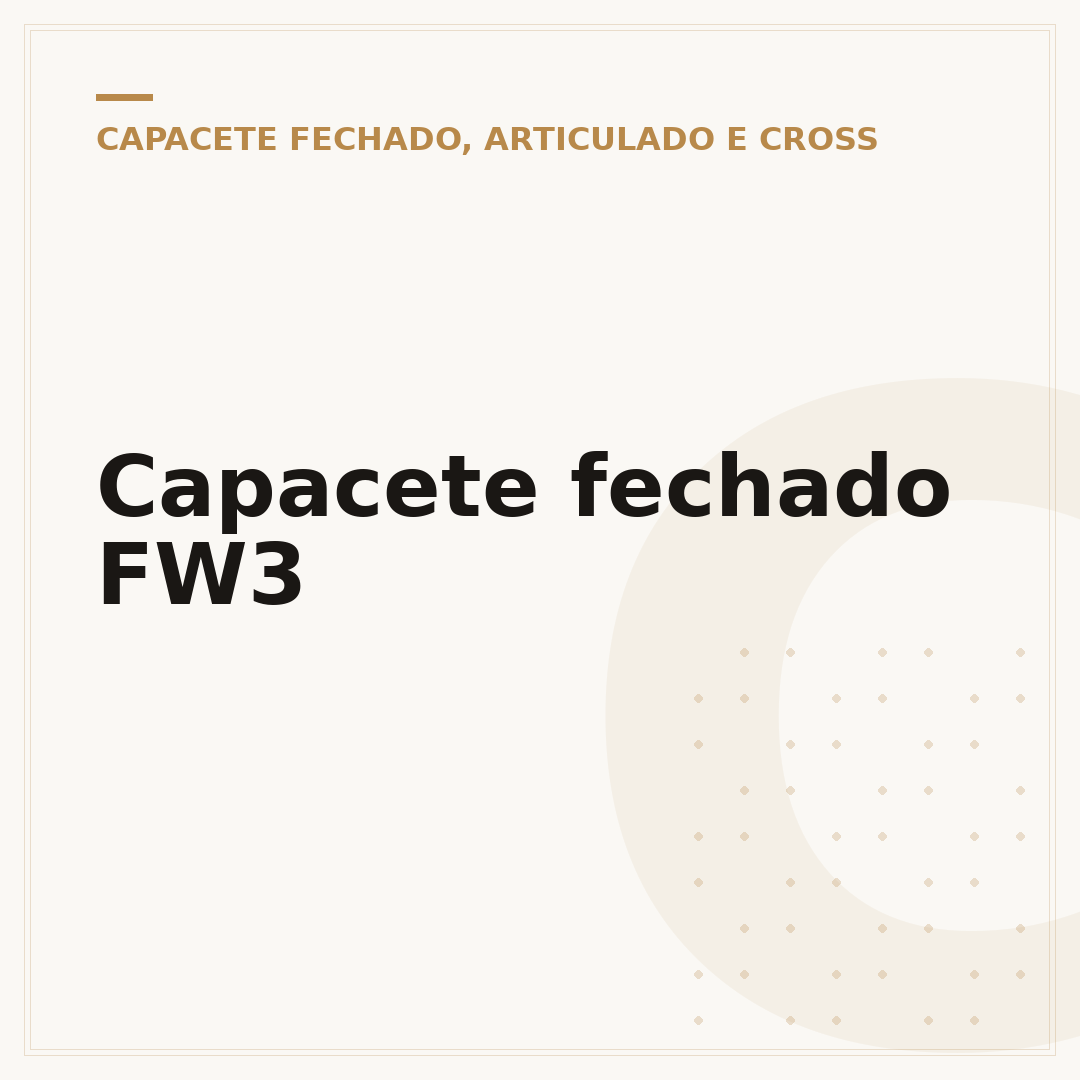 Capacete fechado FW3
