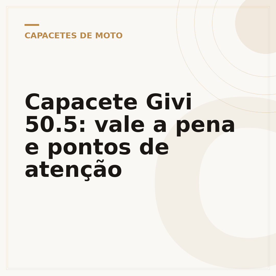 Capacete Givi 50.5: vale a pena e pontos de atenção