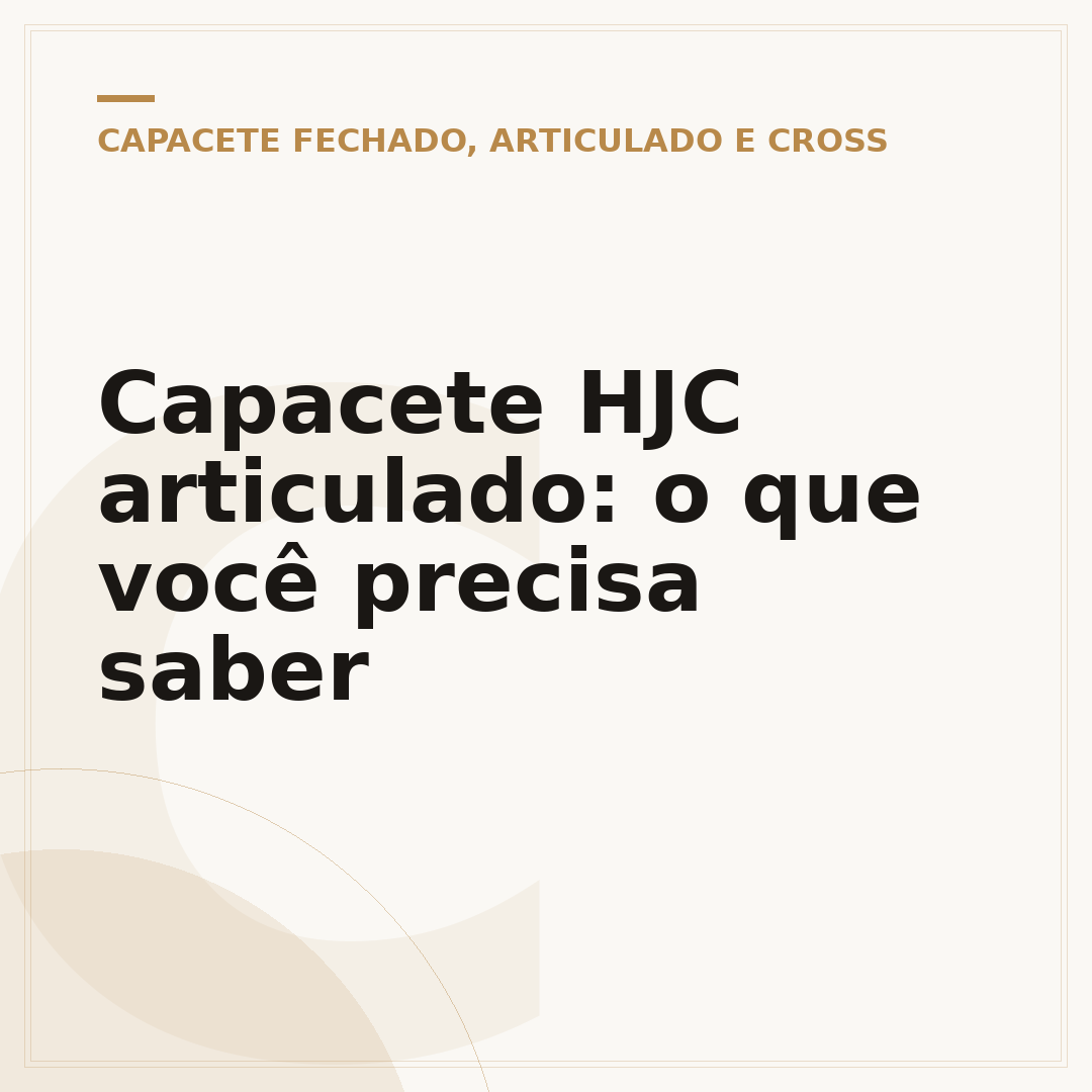 Capacete HJC articulado: o que você precisa saber