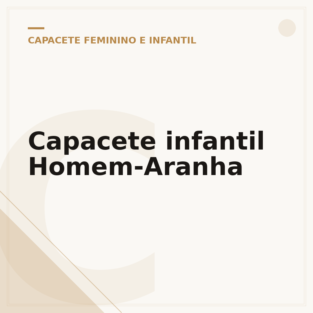 Capacete infantil Homem-Aranha