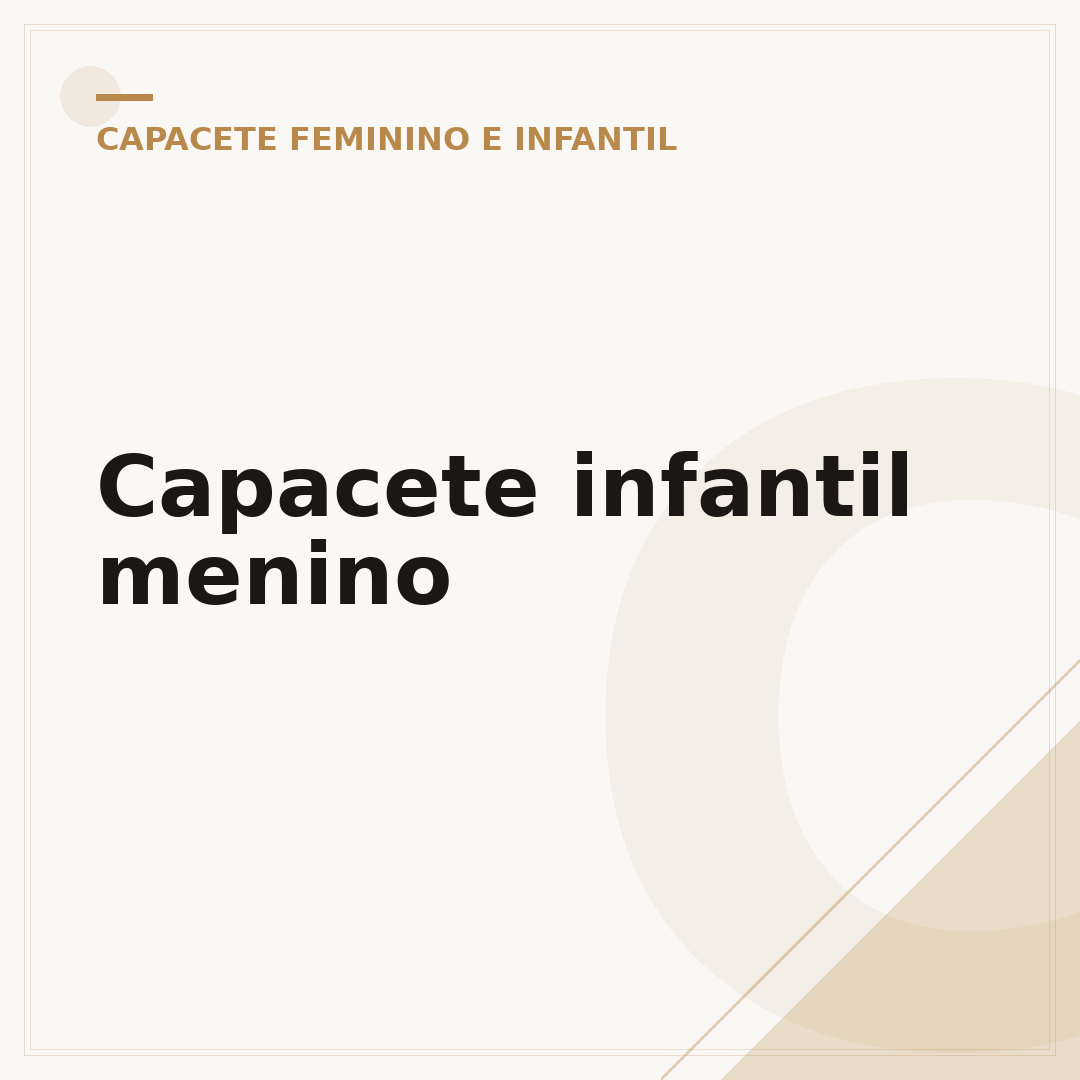 Capacete infantil menino
