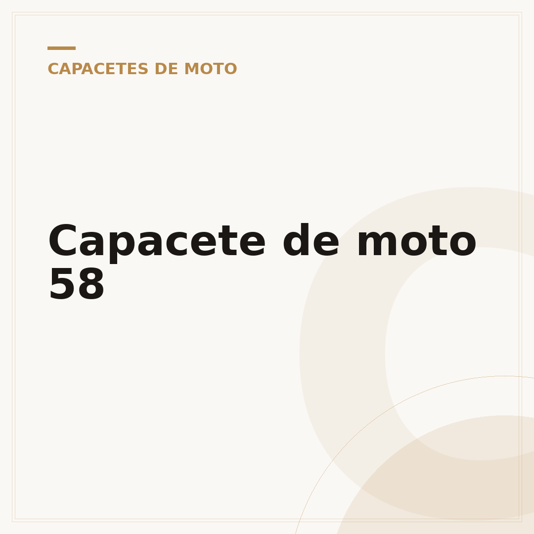 Capacete de moto 58