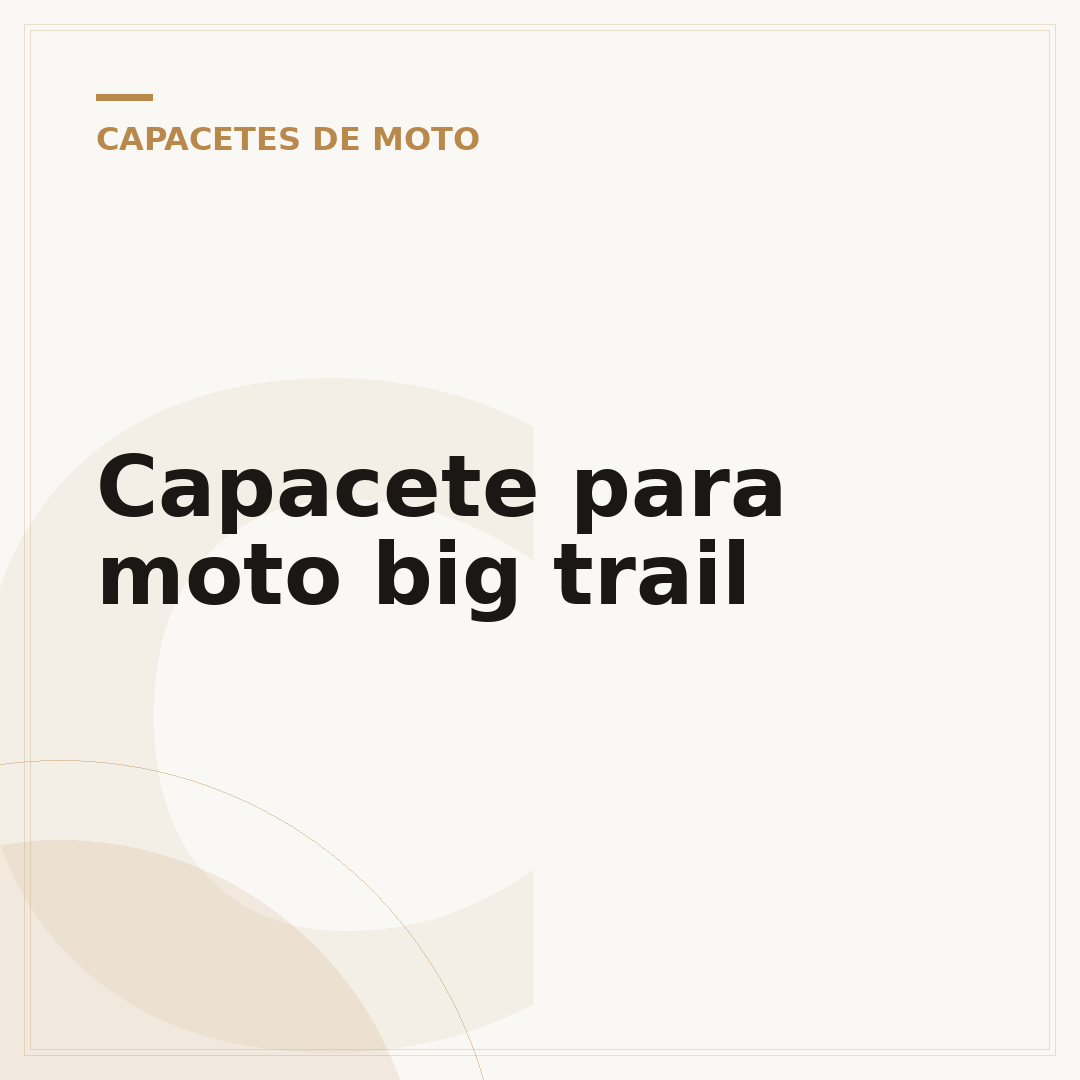 Capacete para moto big trail
