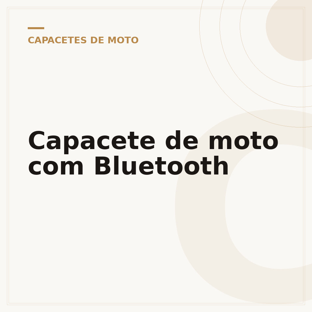 Capacete de moto com Bluetooth