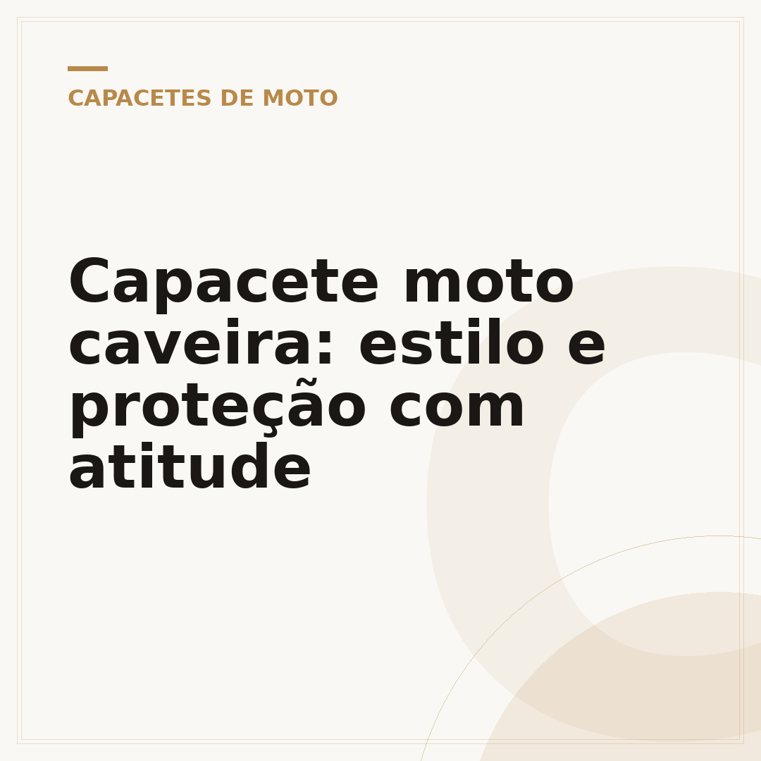 Capacete moto caveira: estilo e proteção com atitude