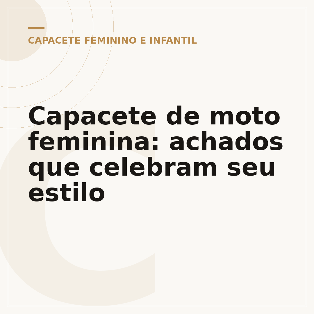 Capacete de moto feminina: achados que celebram seu estilo