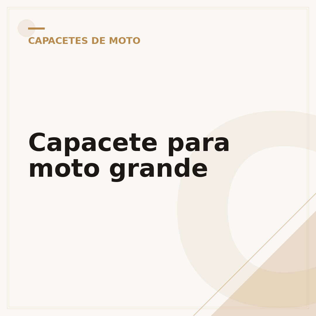 Capacete para moto grande