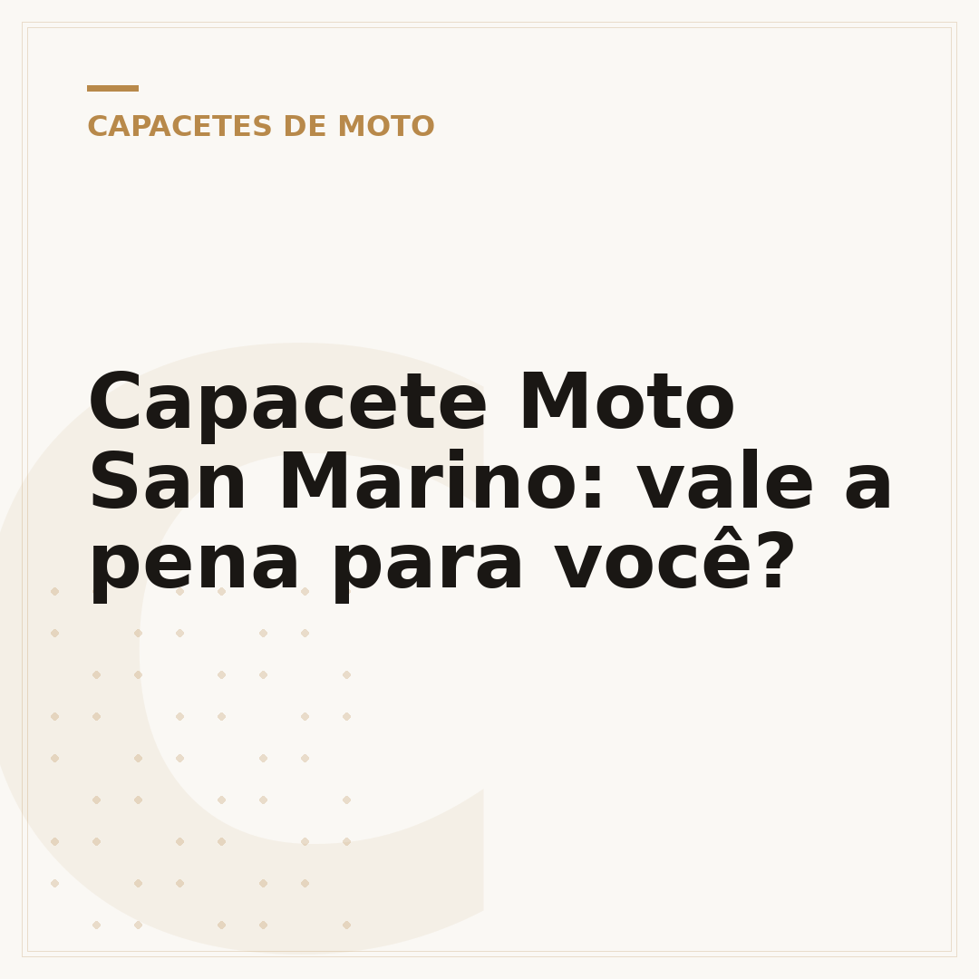 Capacete Moto San Marino: vale a pena para você?
