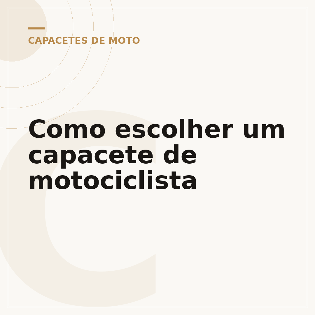 Como escolher um capacete de motociclista