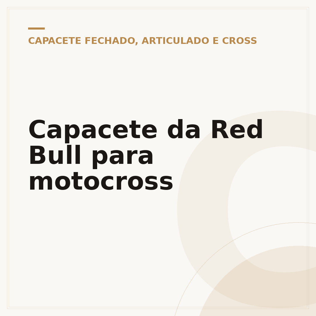Capacete da Red Bull para motocross