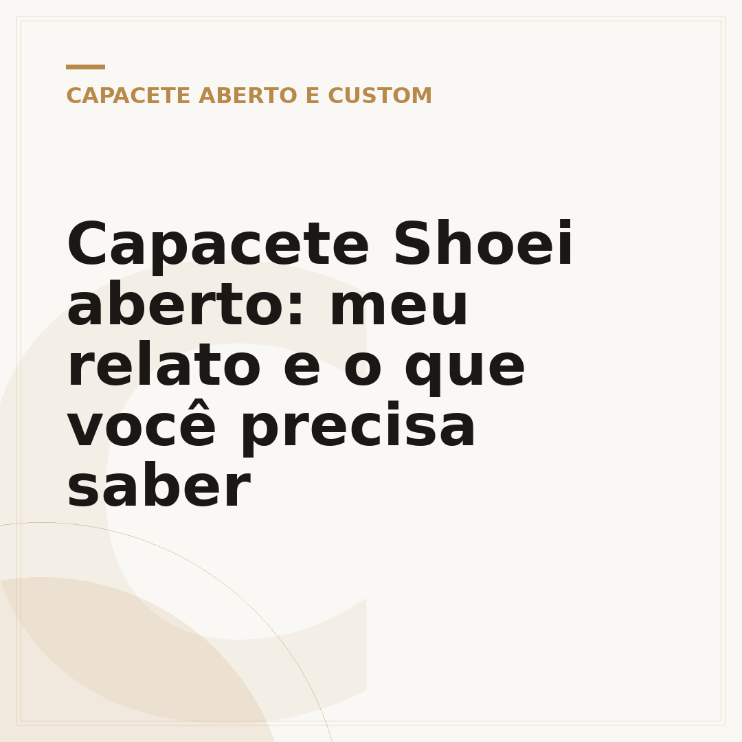 Capacete Shoei aberto: meu relato e o que você precisa saber