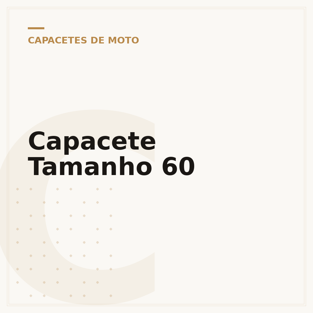 Capacete Tamanho 60
