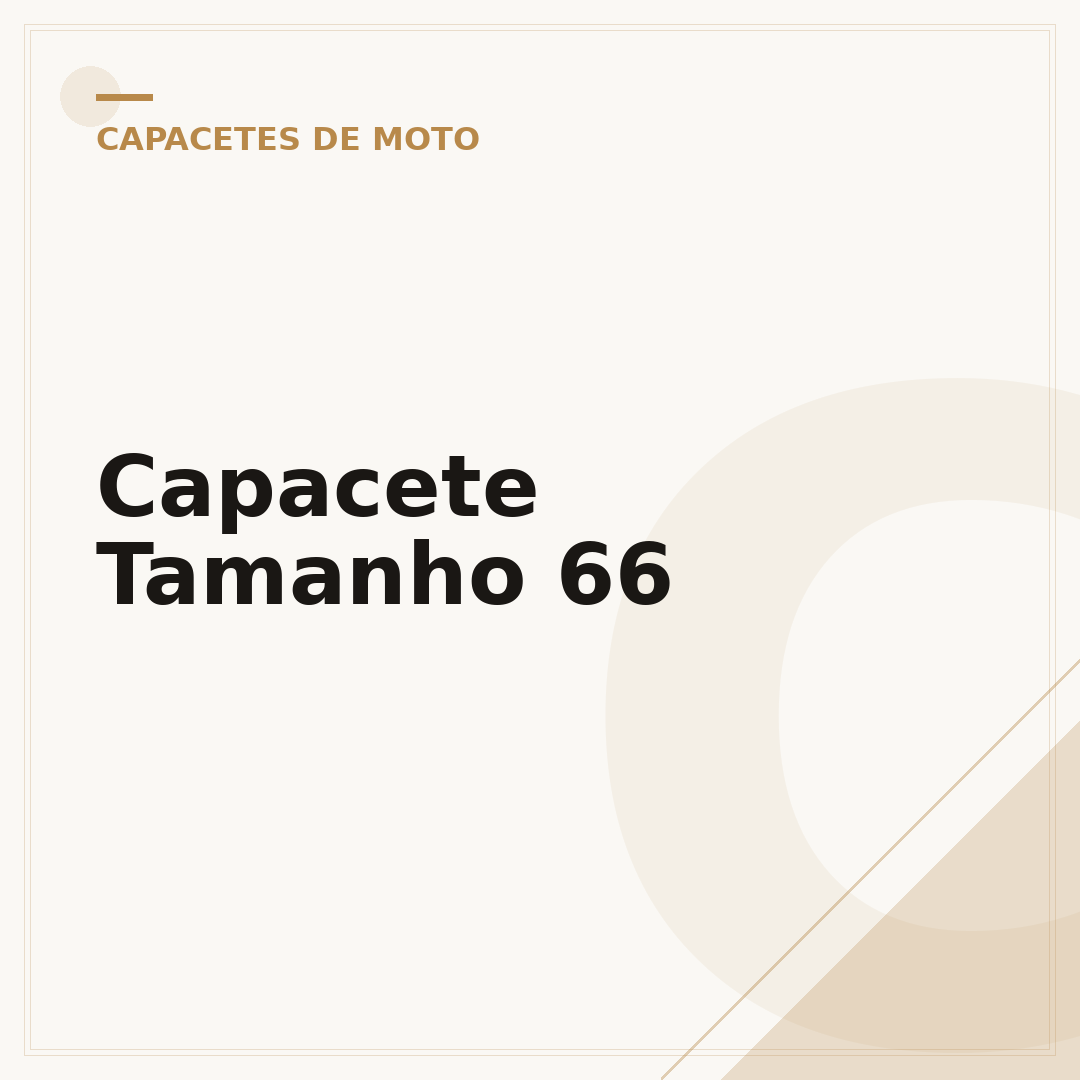 Capacete Tamanho 66