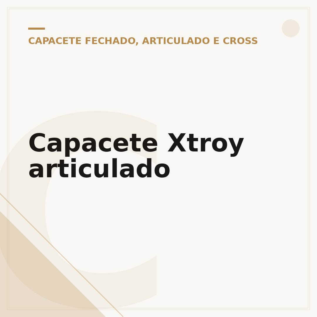 Capacete Xtroy articulado