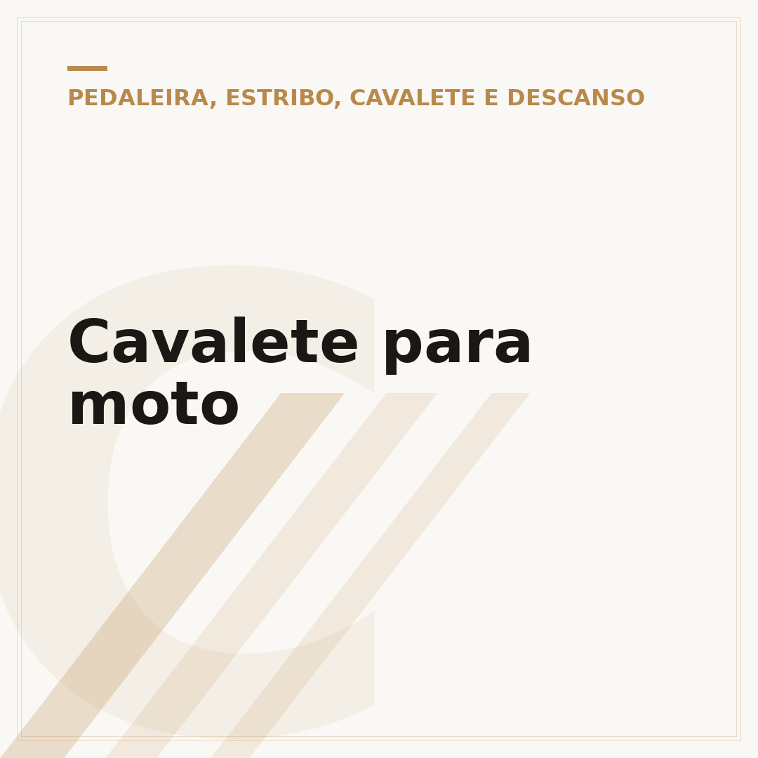 Cavalete para moto