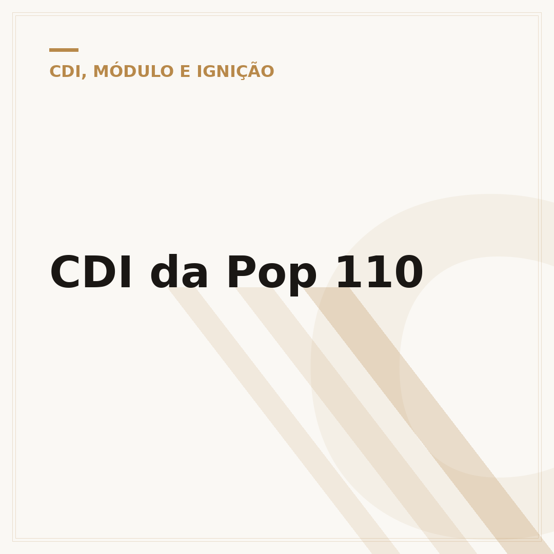 CDI da Pop 110