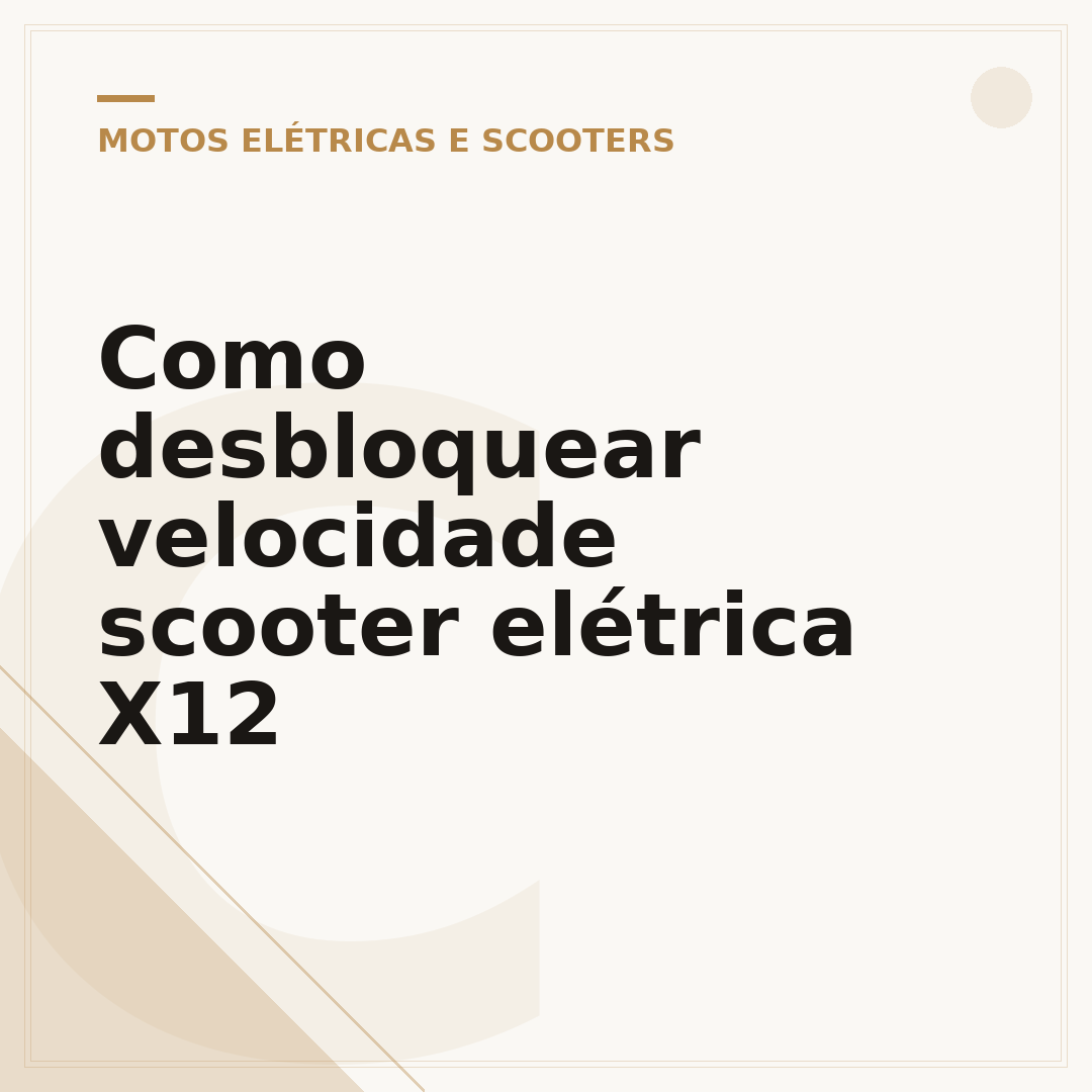 Como desbloquear velocidade scooter elétrica X12