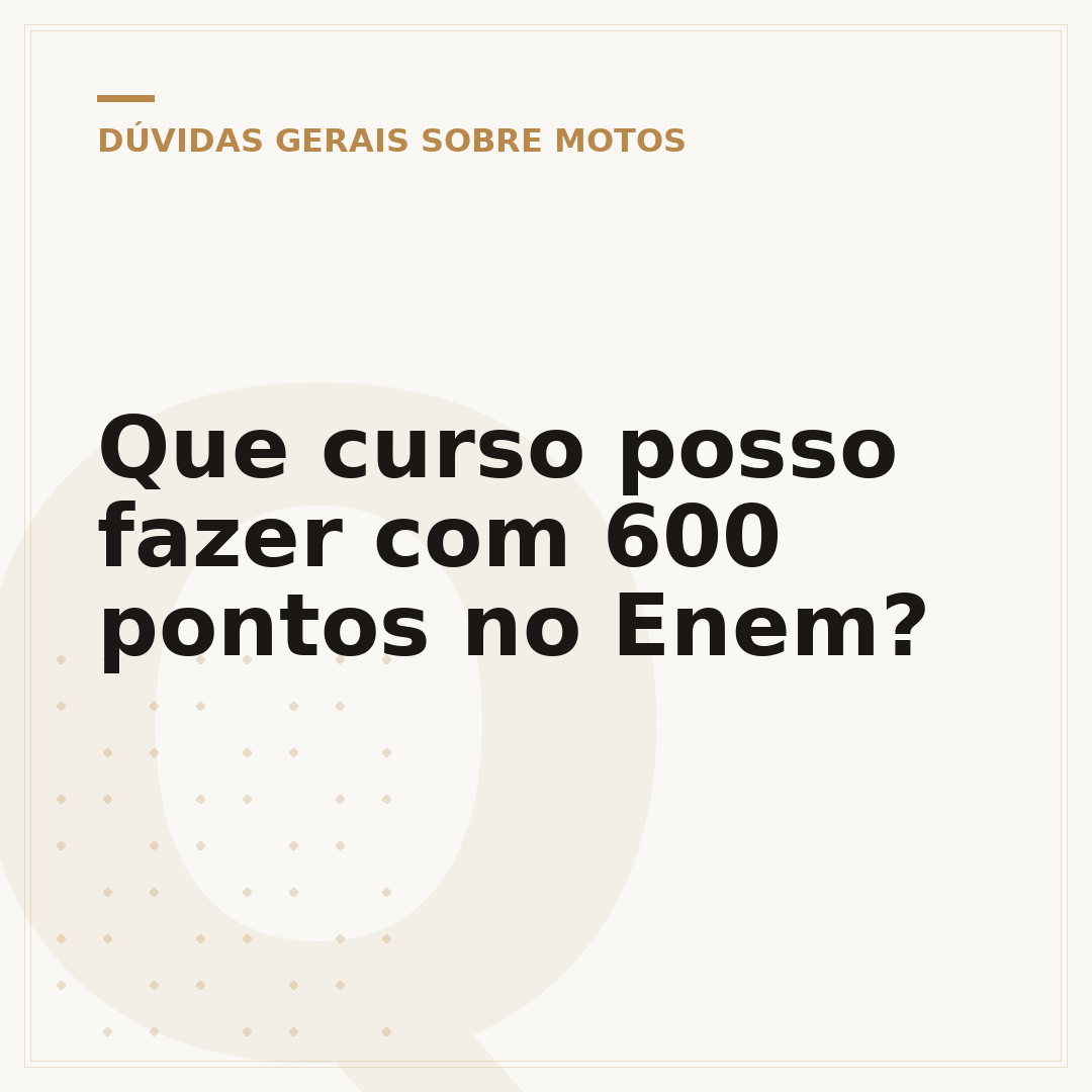 Que curso posso fazer com 600 pontos no Enem?
