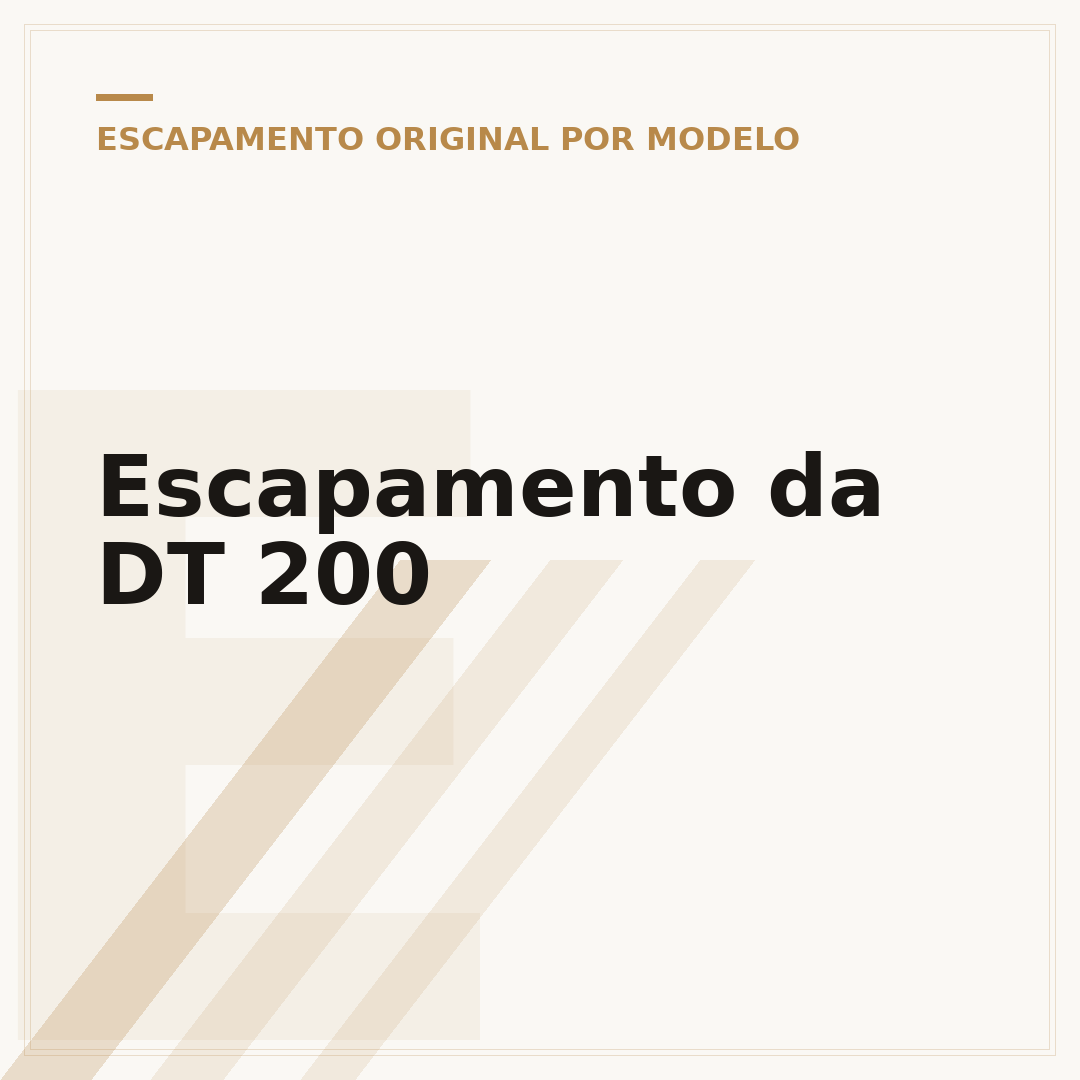 Escapamento da DT 200