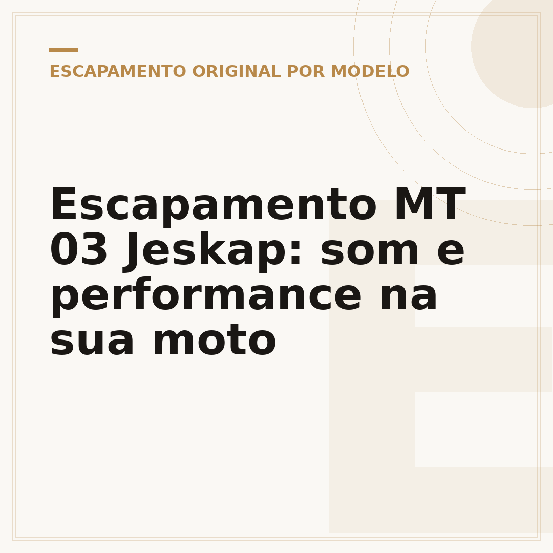Escapamento MT 03 Jeskap: som e performance na sua moto