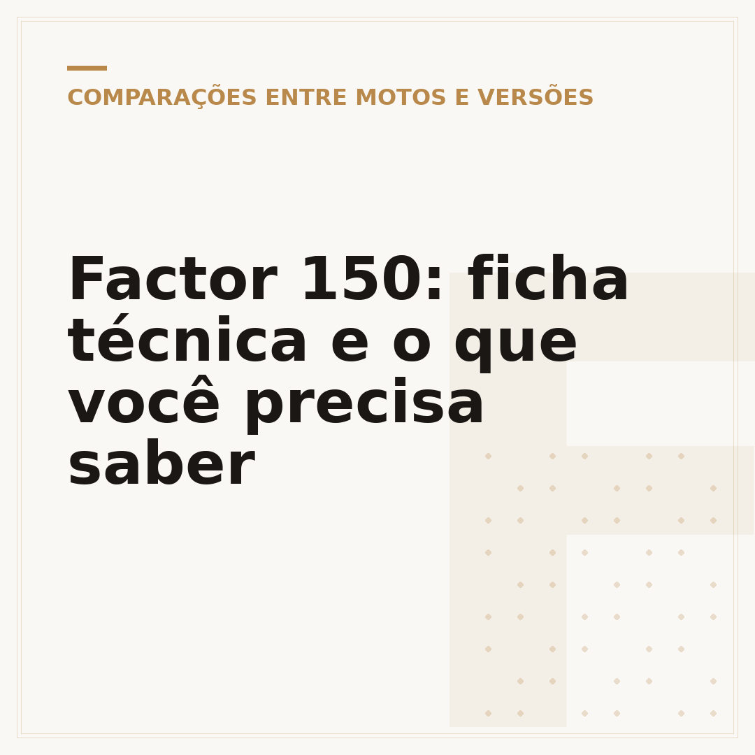 Factor 150: ficha técnica e o que você precisa saber
