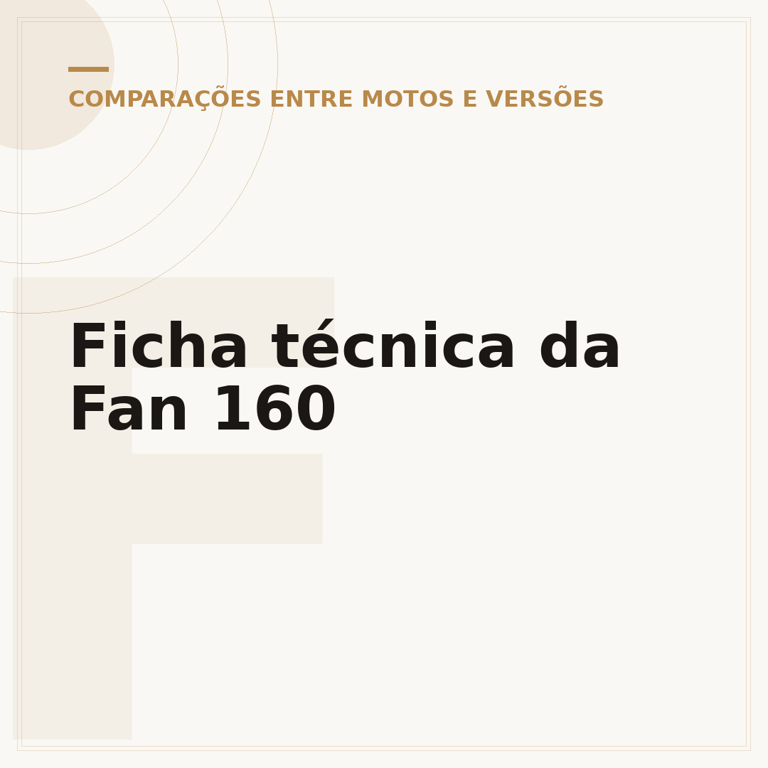 Ficha técnica da Fan 160