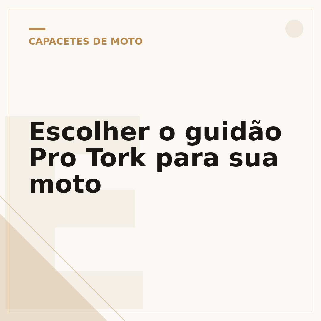 Escolher o guidão Pro Tork para sua moto
