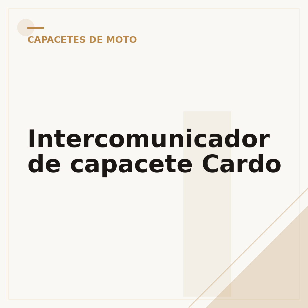Intercomunicador de capacete Cardo
