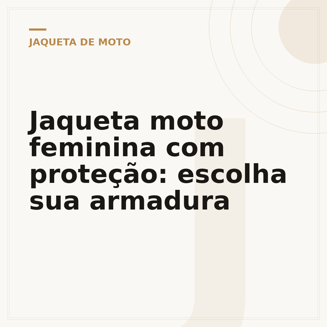 Jaqueta moto feminina com proteção: escolha sua armadura