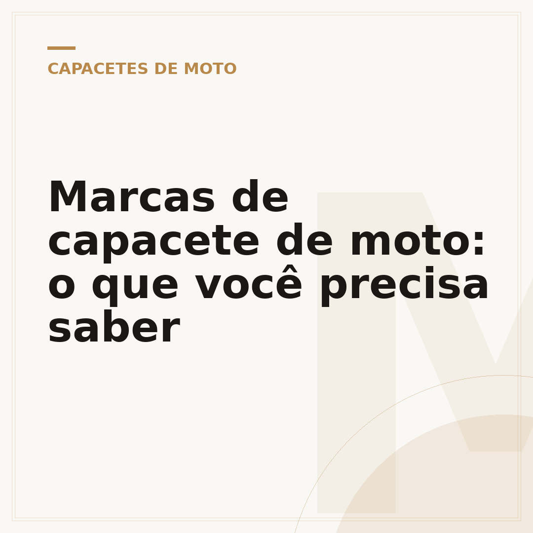 Marcas de capacete de moto: o que você precisa saber