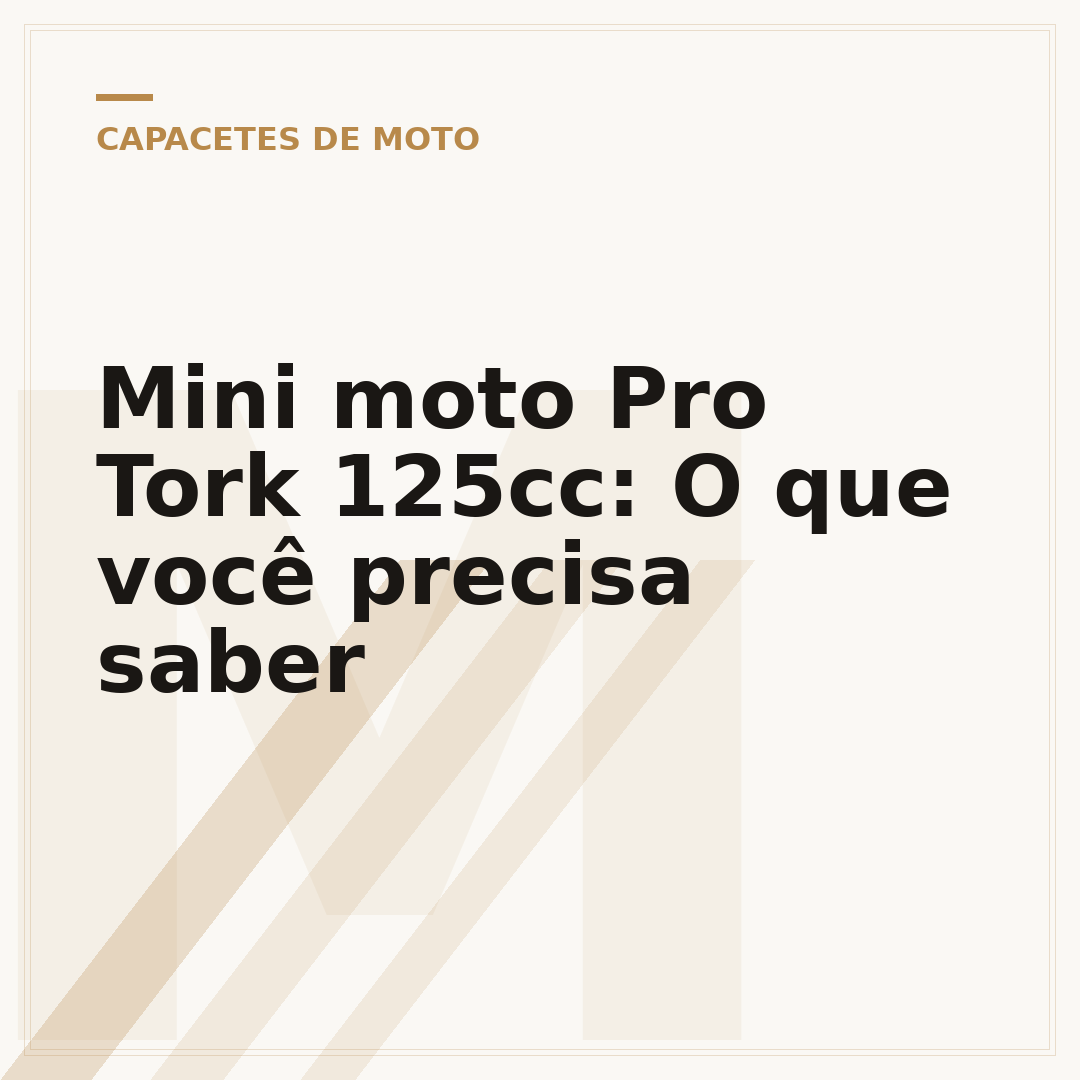 Mini moto Pro Tork 125cc: O que você precisa saber