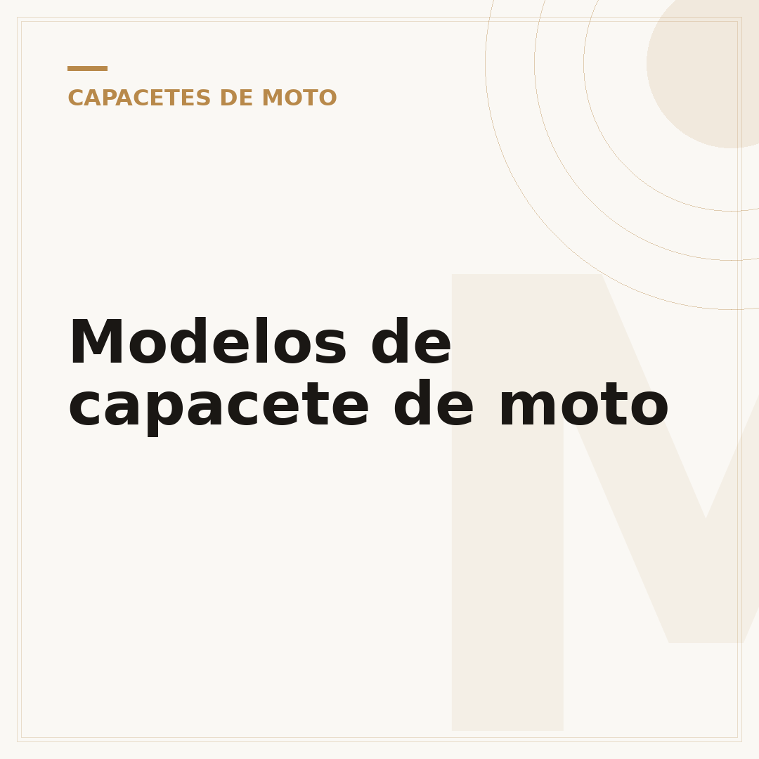 Modelos de capacete de moto