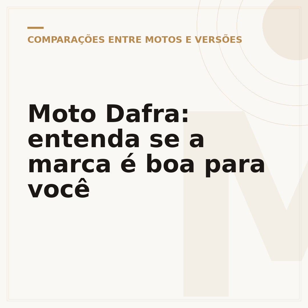 Moto Dafra: entenda se a marca é boa para você