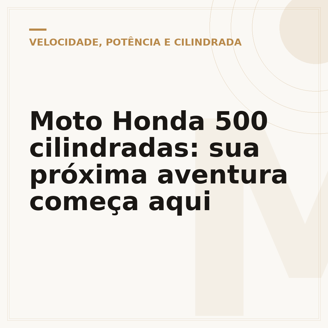 Moto Honda 500 cilindradas: sua próxima aventura começa aqui