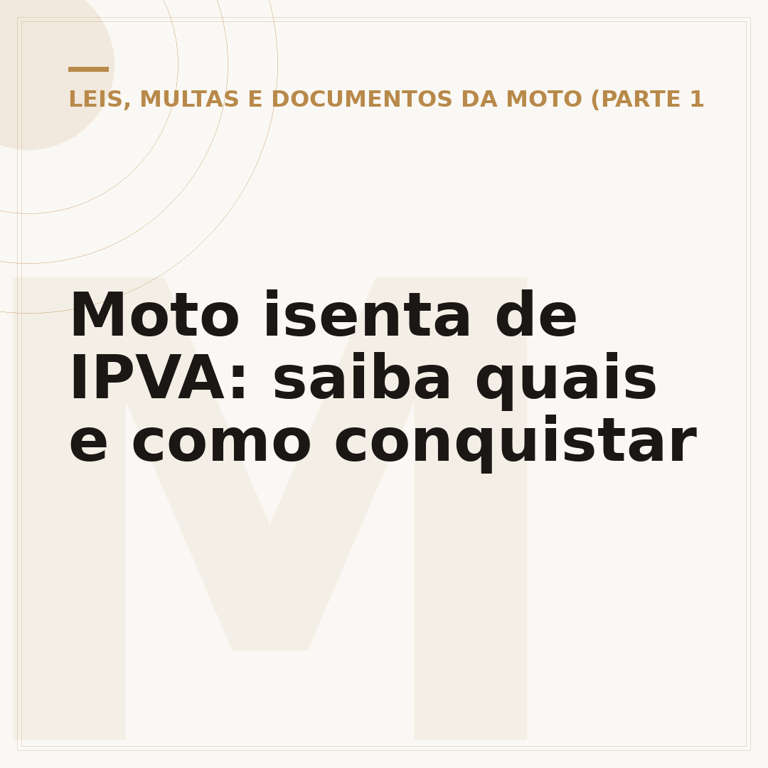 Moto isenta de IPVA: saiba quais e como conquistar