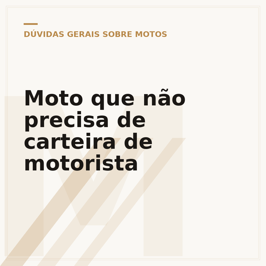 Moto que não precisa de carteira de motorista
