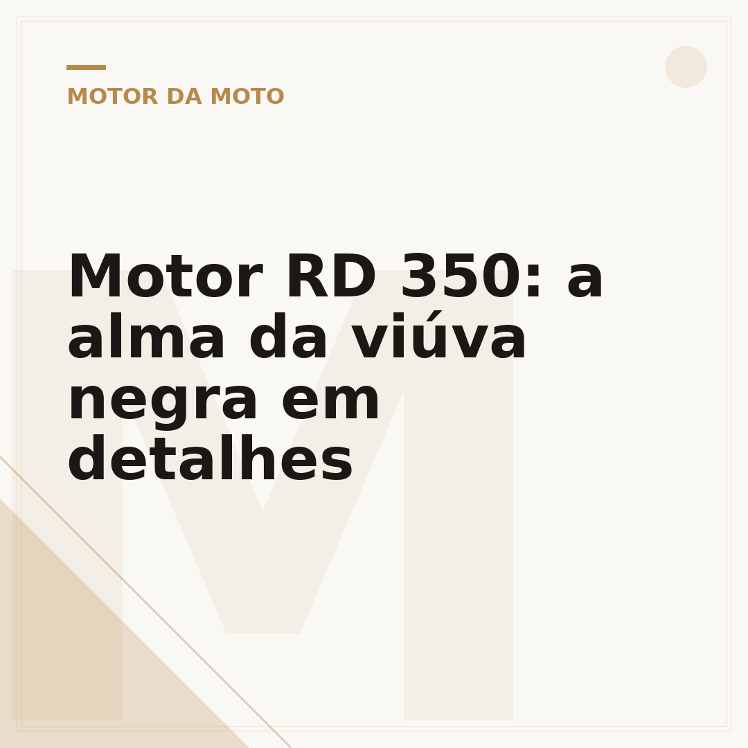 Motor RD 350: a alma da viúva negra em detalhes