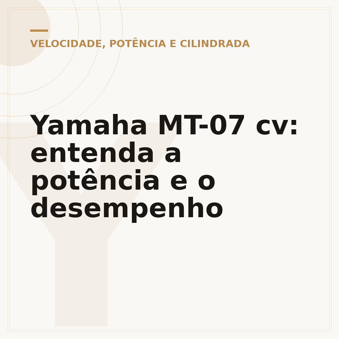 Yamaha MT-07 cv: entenda a potência e o desempenho
