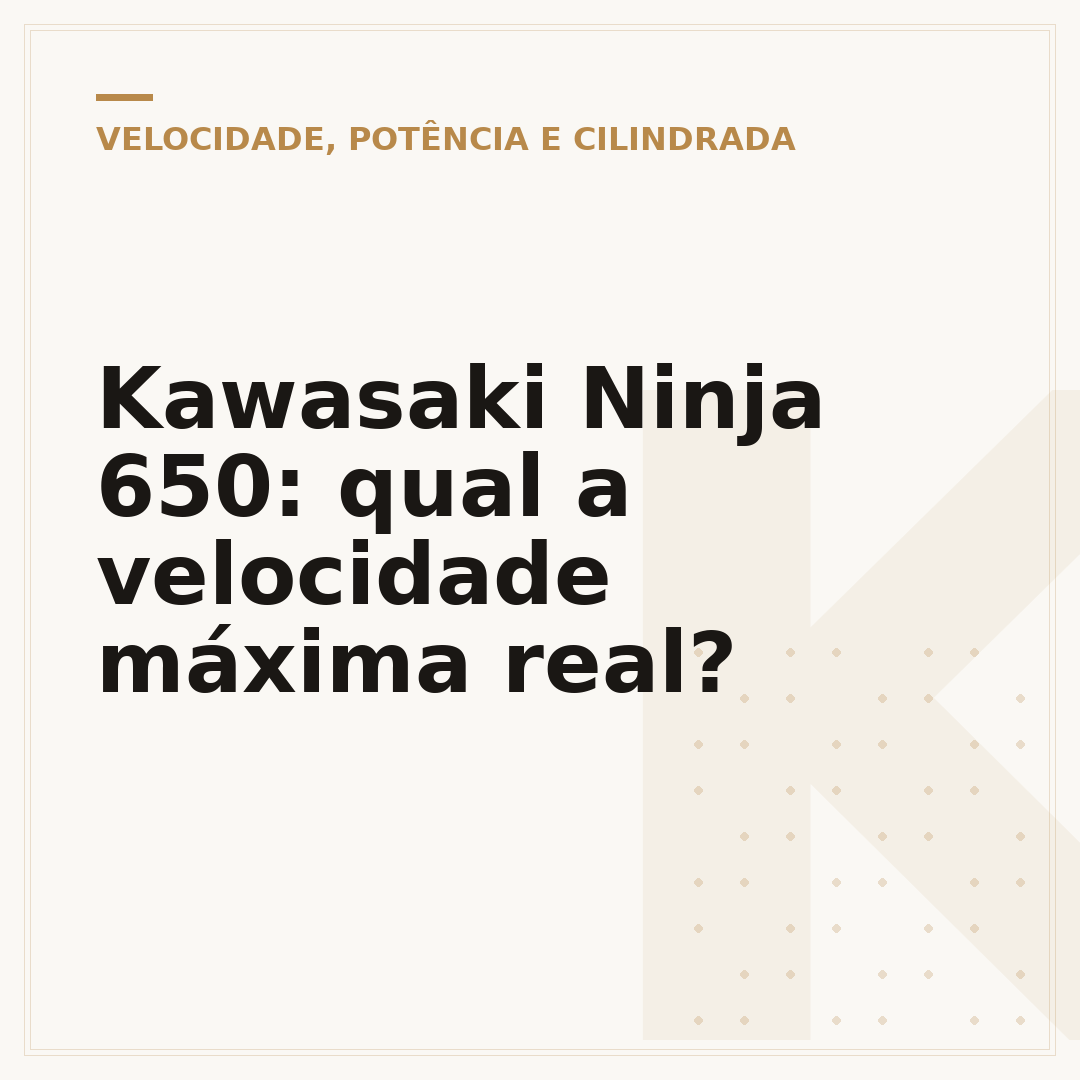 Kawasaki Ninja 650: qual a velocidade máxima real?