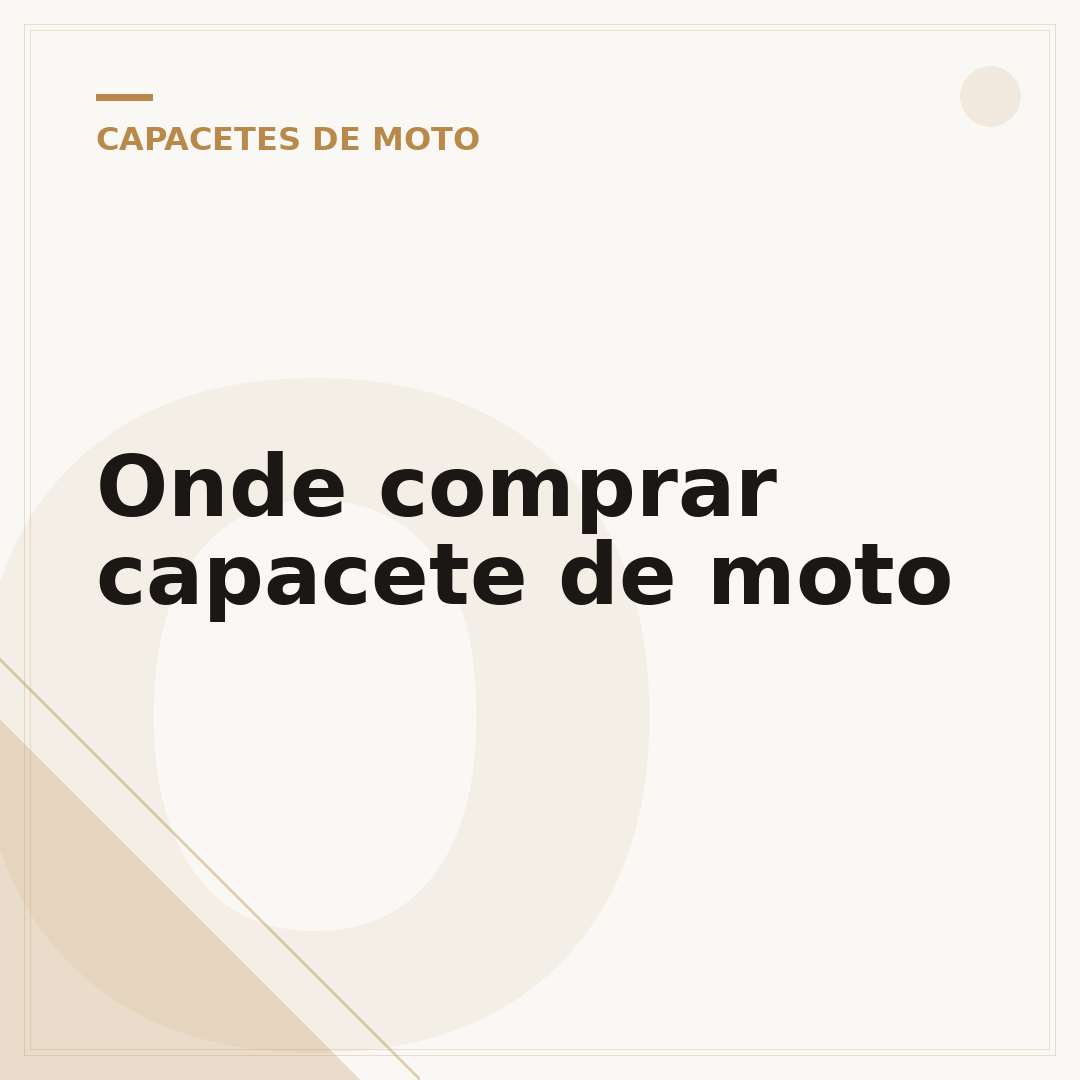 Onde comprar capacete de moto
