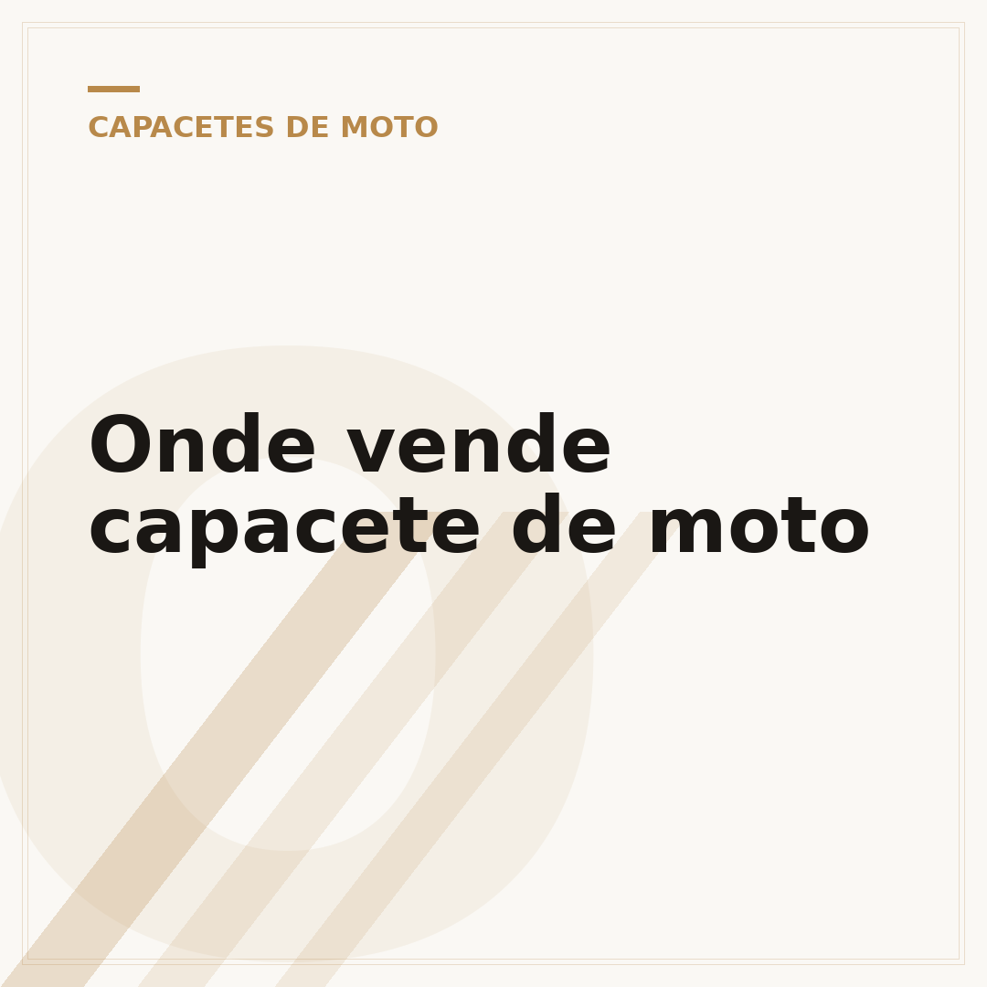 Onde vende capacete de moto