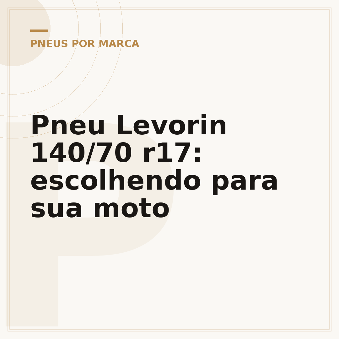 Pneu Levorin 140/70 r17: escolhendo para sua moto