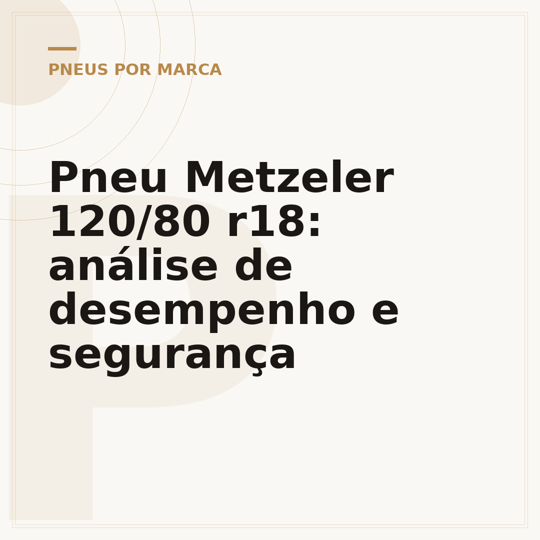 Pneu Metzeler 120/80 r18: análise de desempenho e segurança