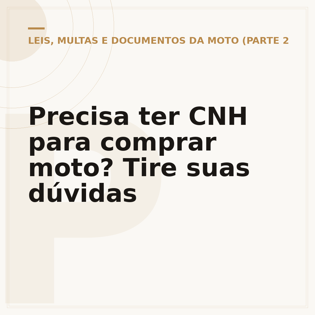 Precisa ter CNH para comprar moto? Tire suas dúvidas