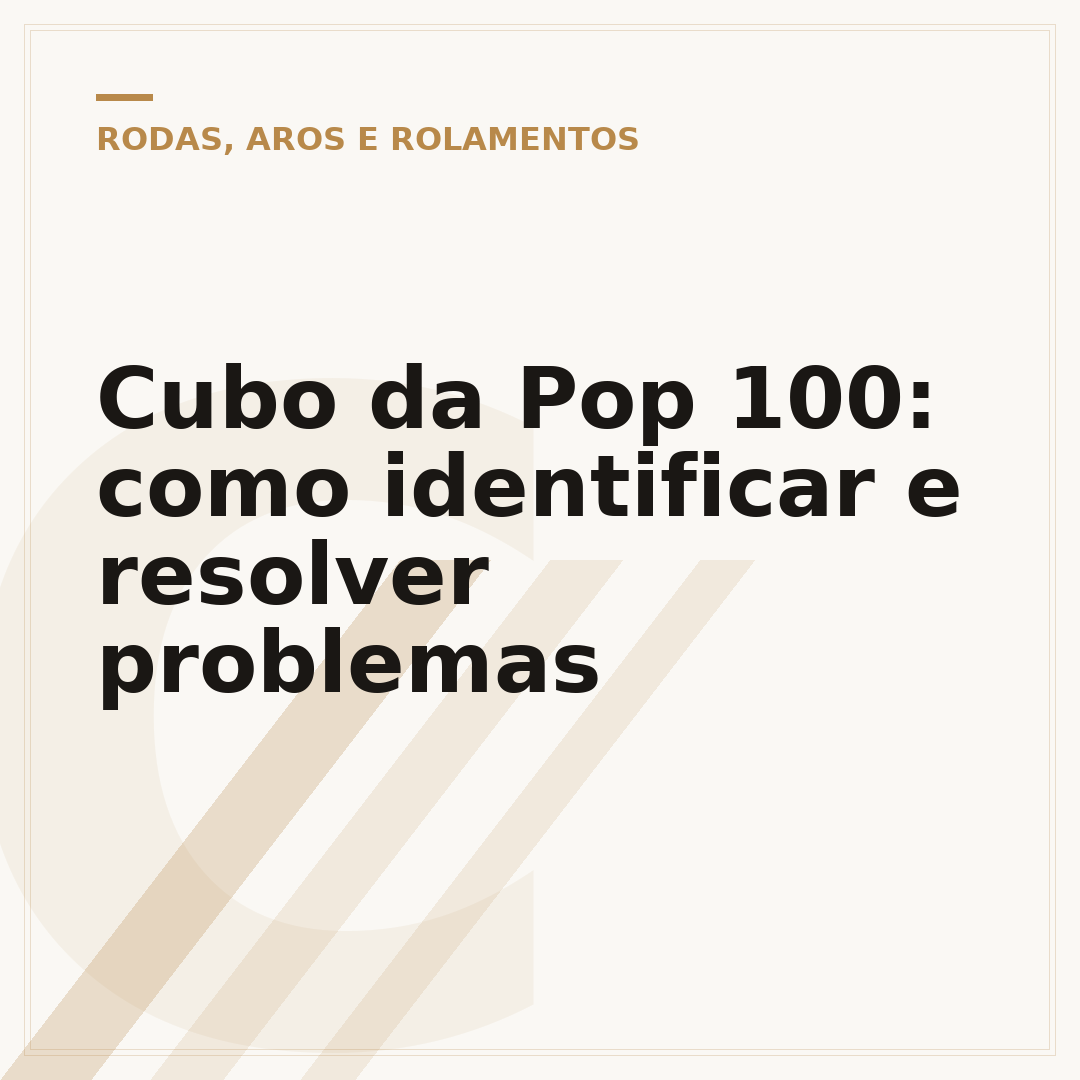 Cubo da Pop 100: como identificar e resolver problemas